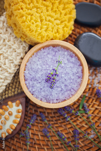 lavender bath salt