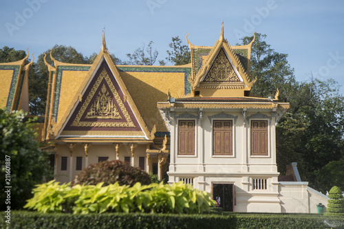 CAMBODIA PHNOM PENH ROYAL PALACE