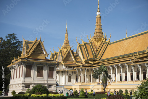 CAMBODIA PHNOM PENH ROYAL PALACE THRONE HALL © flu4022