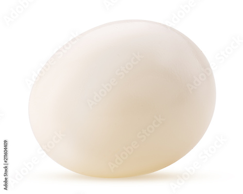 Boiled peeled egg