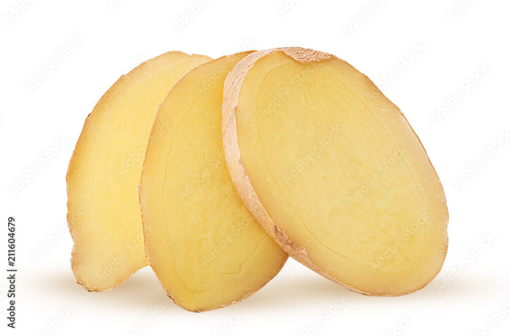 Fresh ginger slice Fresh ginger slice