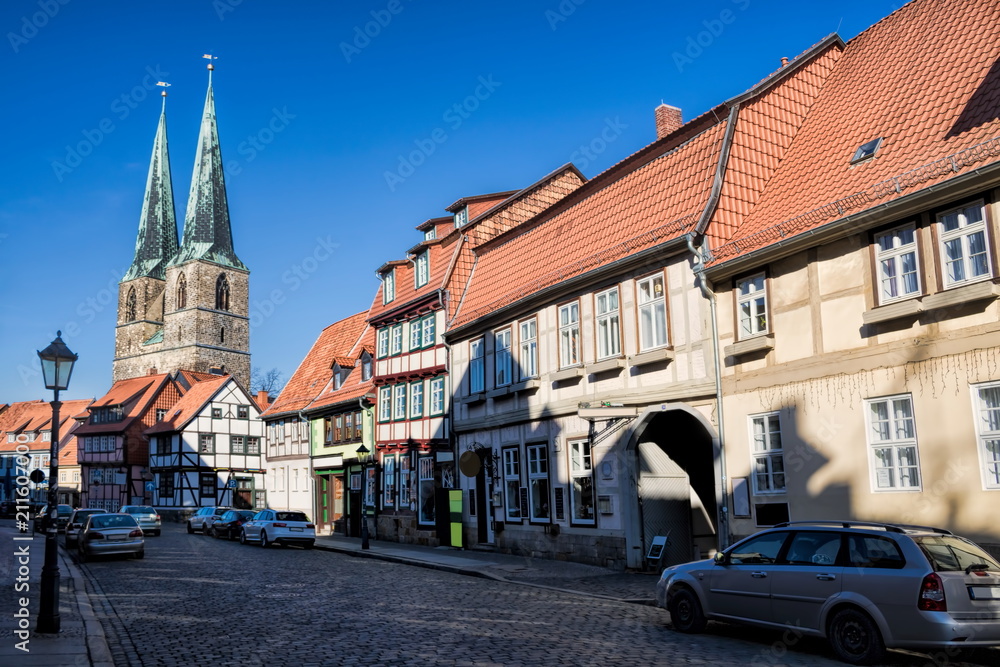 Quedlinburg, Altstadt mit Nikolaikirche