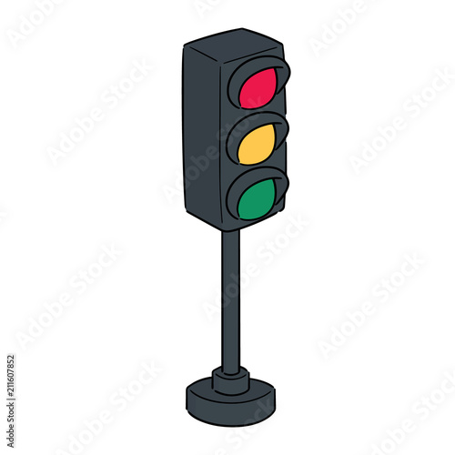 vector of traffic light