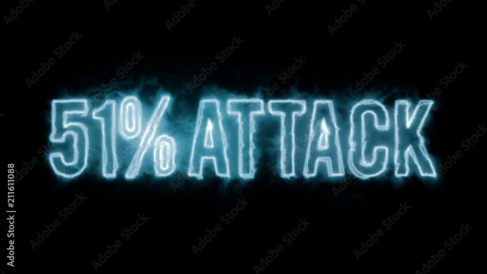 51% attack on blockchain