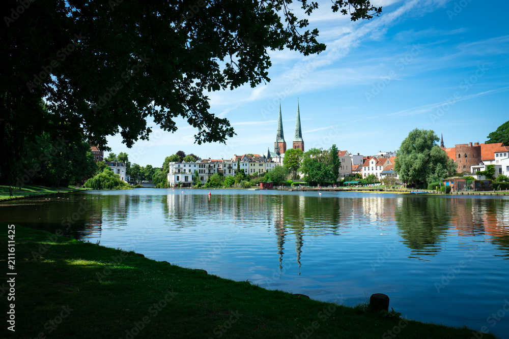 Obraz premium Hansestadt Lübeck