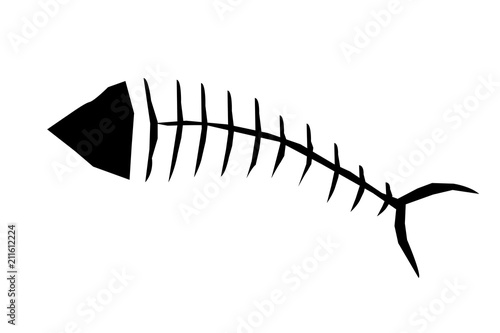Silueta de peces.