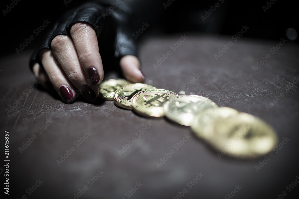 Obraz premium Dodgy Crypto-currency