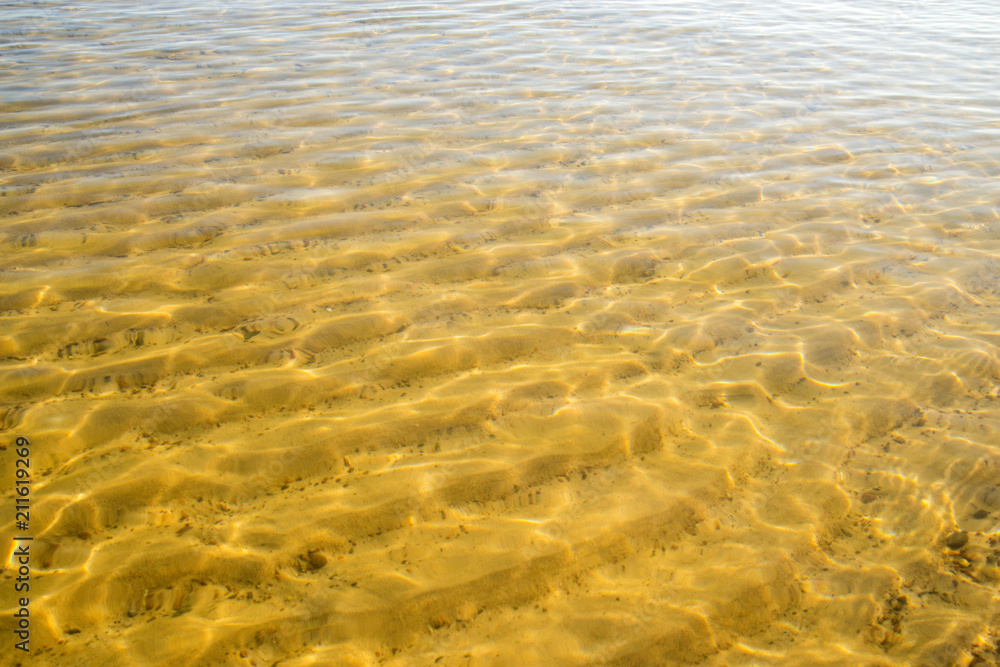 Water of the sea with sun reflections Water of the sea with sun reflections