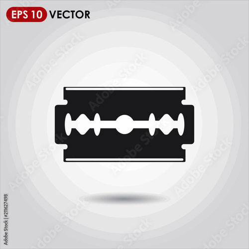 blade single vector icon on light background