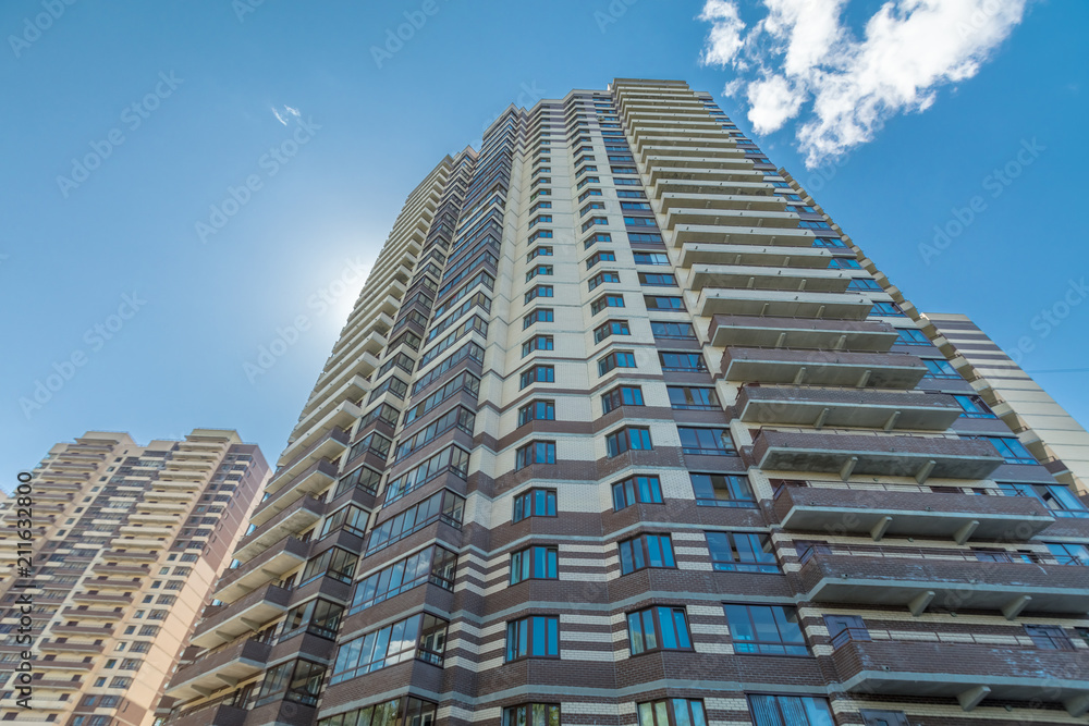 Fototapeta premium Modern building exterior