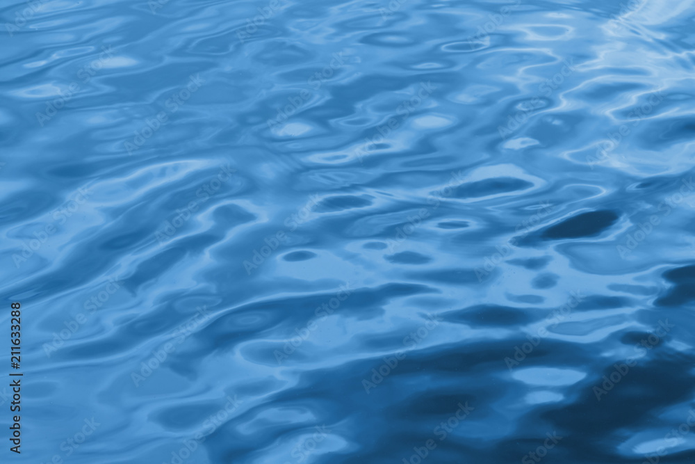 blurry blue water surface background