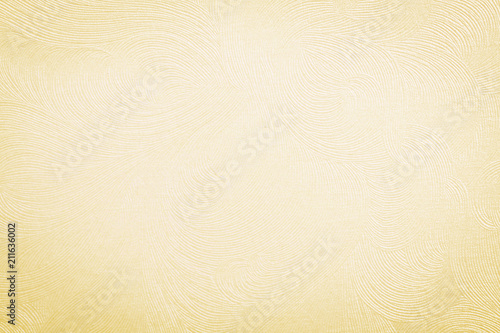 Gold ornamental paper background