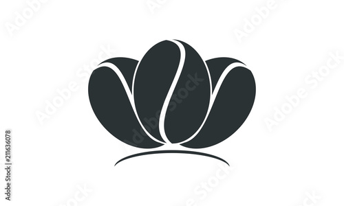Coffee seeds logo