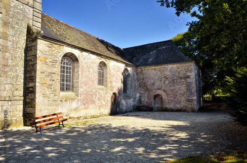 Mur de Bretagne is a little village in the north of France photo