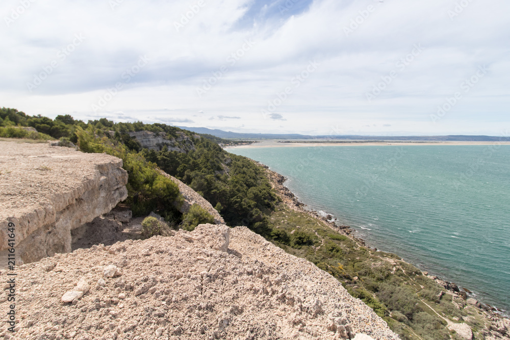 La falaise de leucate La falaise de leucate