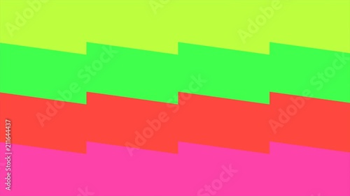 Animated background. Geometric figures in motion. Loop animation. That allows you to use it any time you need. Contrast colors.