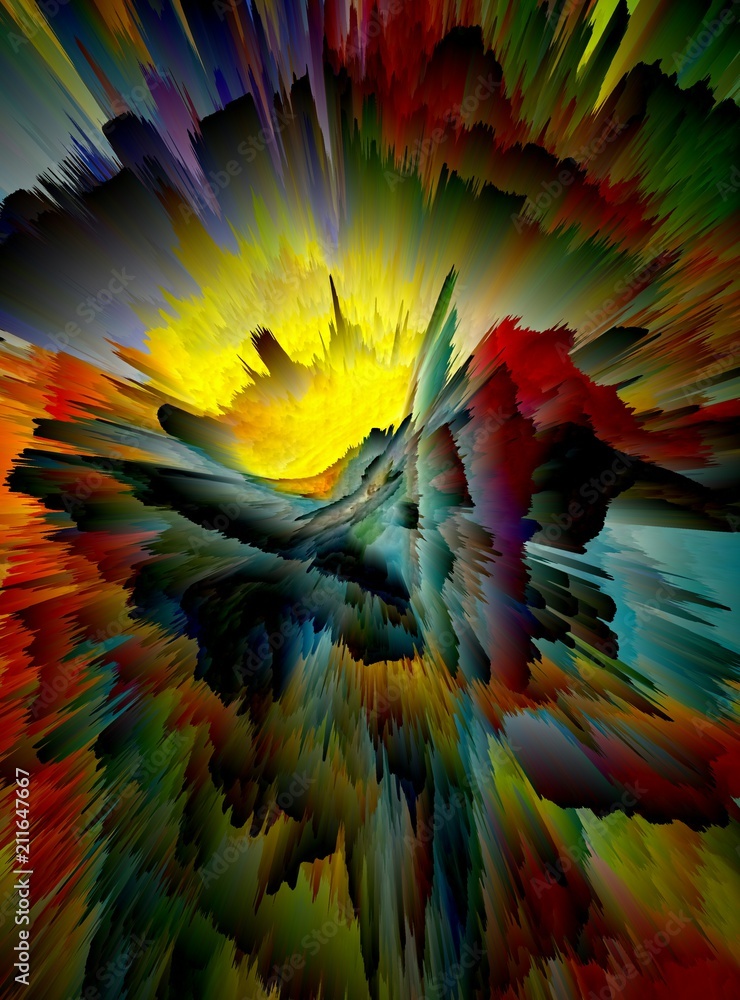 Obraz premium Abstract art background. Soft brushstrokes of paint. Good for printed pictures, postcards, posters or wallpapers and textile printing. Contemporary art. Hand drawn artistic pattern for graphic design.
