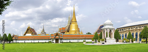 Wat Phra Kaew, Panorama Internal location.