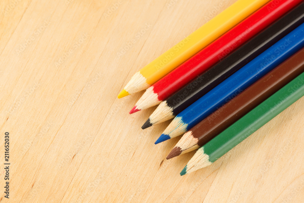 many colored pencils many colored pencils
