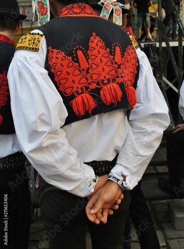 Czeski męski strój ludowy