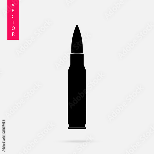 Bullet icon, vector