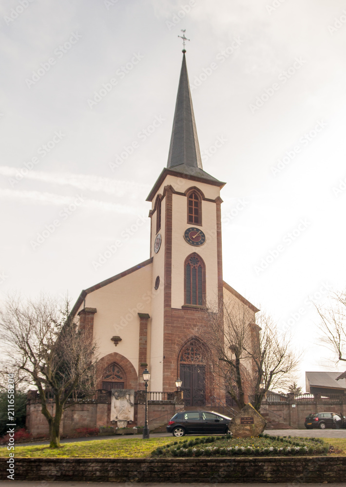 Fototapeta premium Church in Bissen