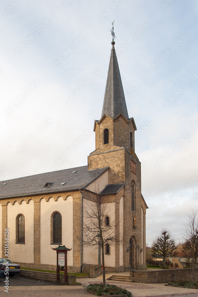 Fototapeta premium Church in Heffingen