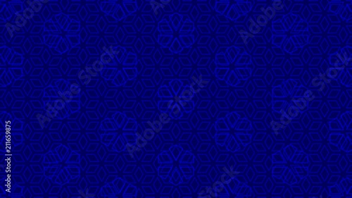 Wallpaper Mural Animated background. Geometric figures in motion. Loop animation. That allows you to use it any time you need. Contrast colors. Torontodigital.ca