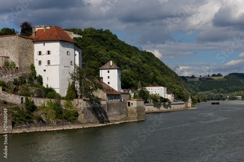 Passau - City of Three Rivers.. © Bernhard