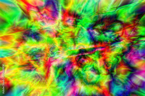 Colorful Tie Dye Graphic Background Illustration