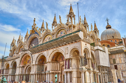 St. Mark's Basilica in Venice in Italy © marako85
