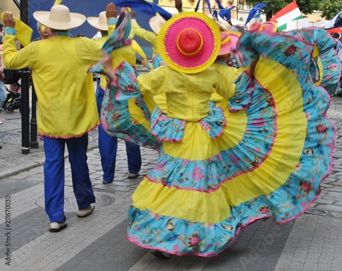 Taniec ludowy - Kolumbia