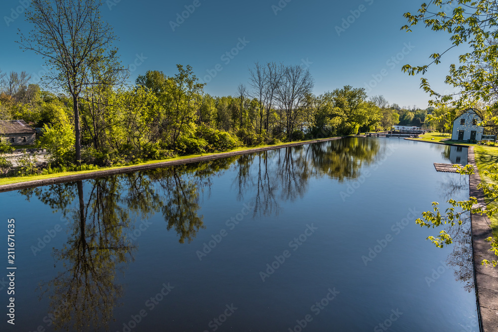 Rideau River on summer day