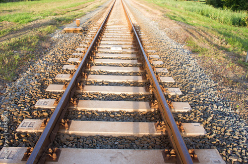 Railway into infinity