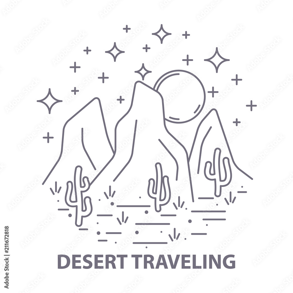 Nightly desert template