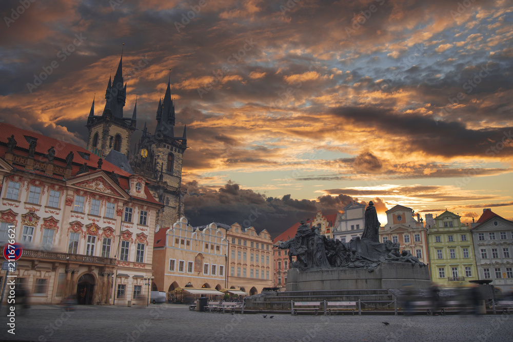  Prague under sunlight.