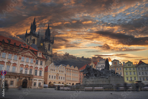  Prague under sunlight.