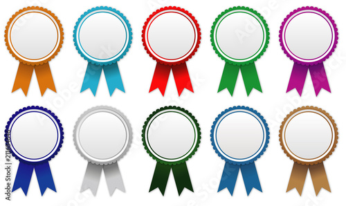 award badges set