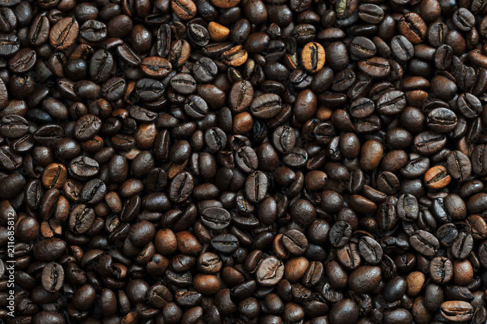 roasted coffee beans, coffee background roasted coffee beans, coffee background
