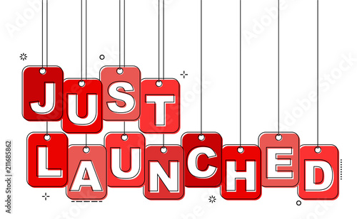 red flat line tag just launched
