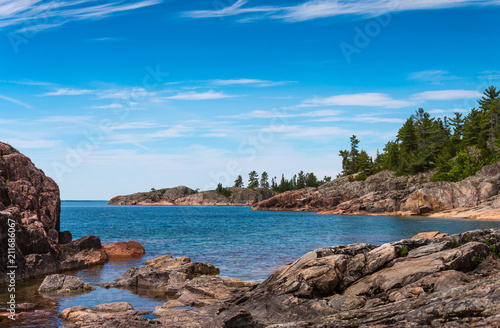 Lake Superior coastline photo