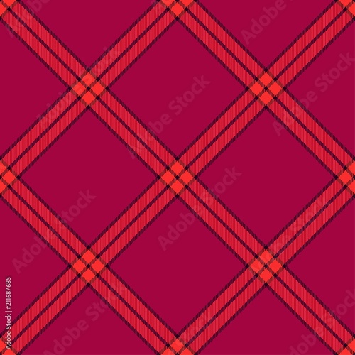 Seamless tartan vector pattern