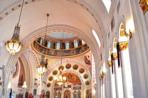 St. Nicholas Greek Orthodox Cathedral.
This beautiful cathedral is modeled on St Sophia of Constantinople 