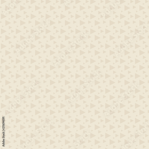 brown light coffee delicate translucent pastel color calm restrained background seamless vector pattern with triangles surface texture