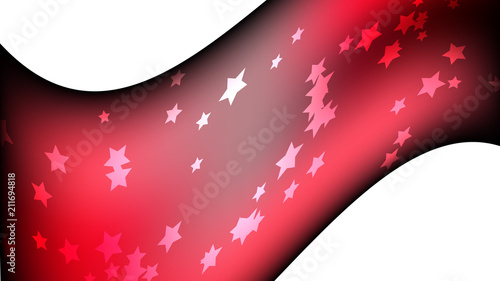 Texture of beautiful festive pentagonal cosmic magical multicolored colored bright motley galactic stars. The background.