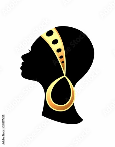 profile of an african woman