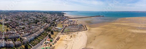 Low tide at the isle of Wight, Ryde photo