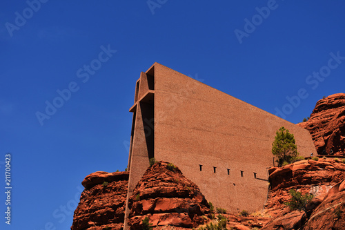 Chapel of the Holy Cross in Red Rock Canyon  Arizona