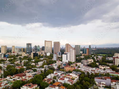 Mexico City panoramic view - Polanco photo