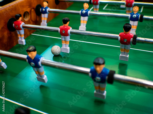 2018, Football, Blur Background, Table Football Game. Final. 
